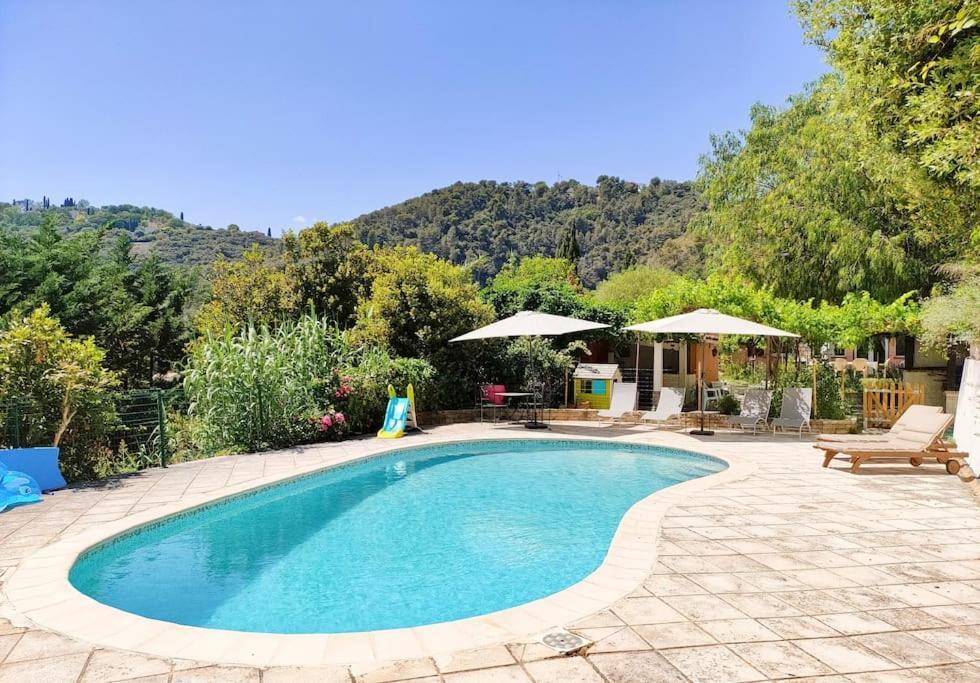 Un Brin De Paille Villa Cagnes-sur-Mer Eksteriør billede